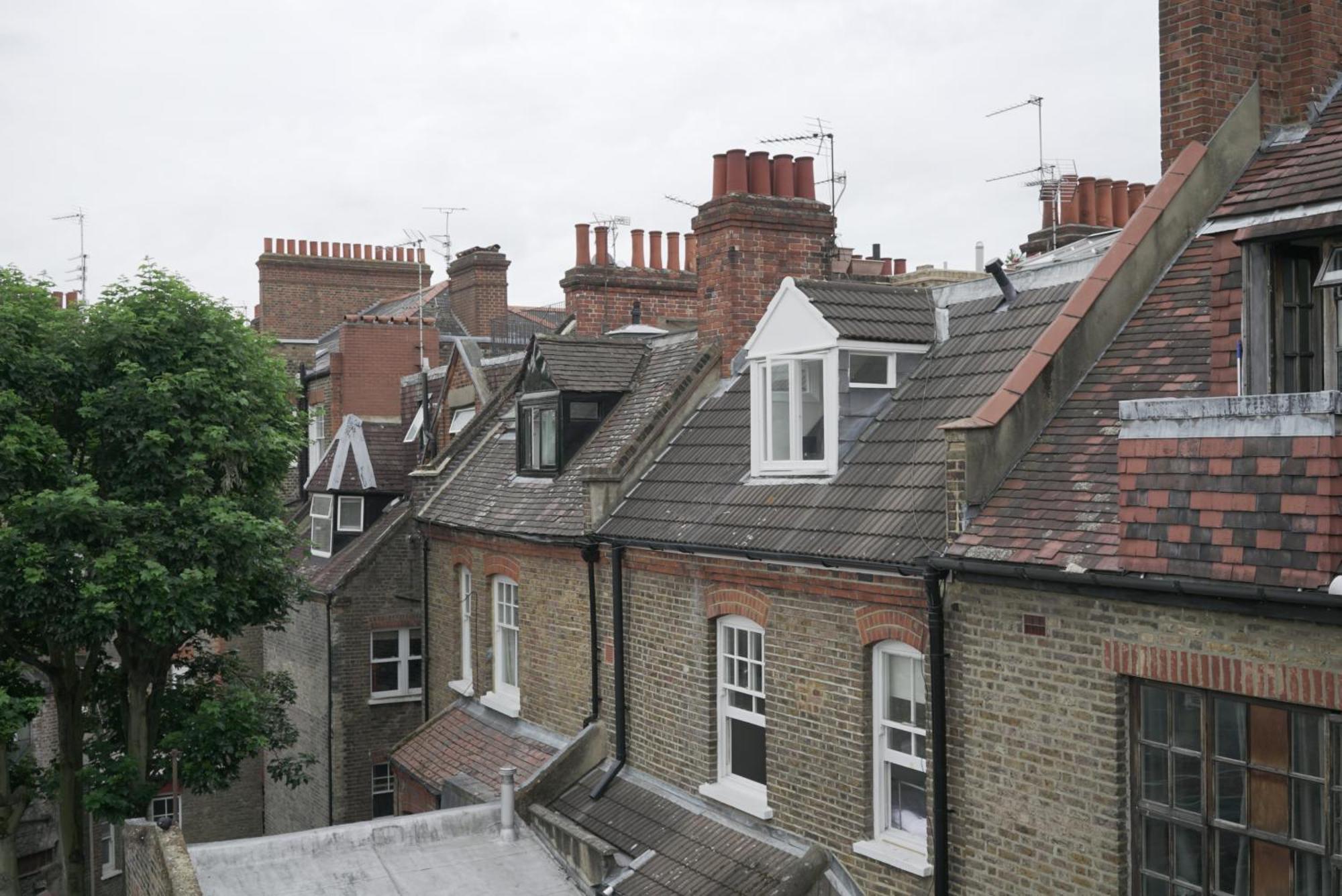 Modern Flat & Balcony In Historic West Kensington Apartment Londra Exterior foto